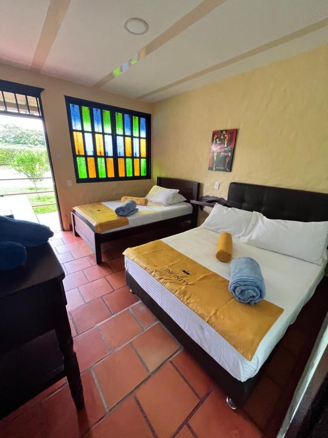 Hotel Campestre Los Mangos Quimbaya Kültér fotó