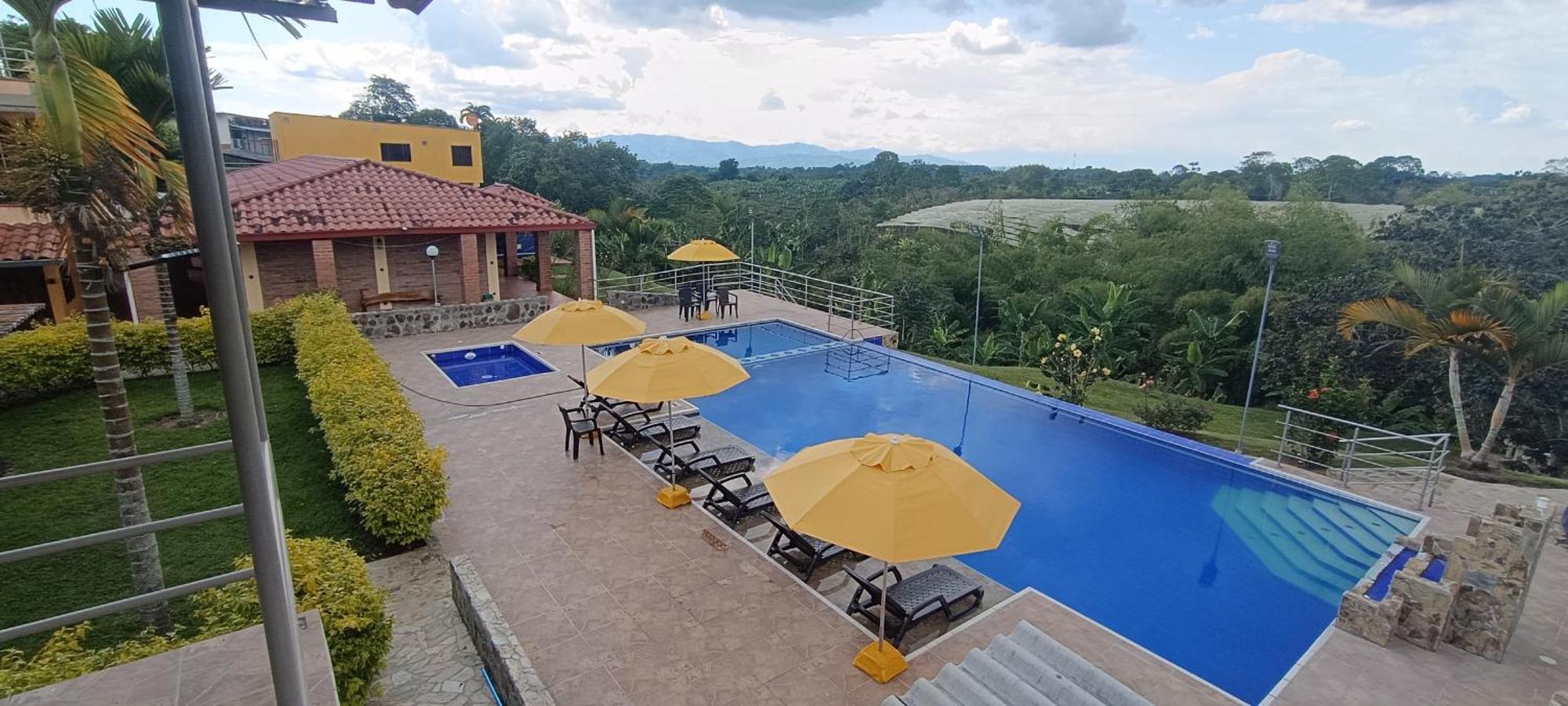 Hotel Campestre Los Mangos Quimbaya Kültér fotó