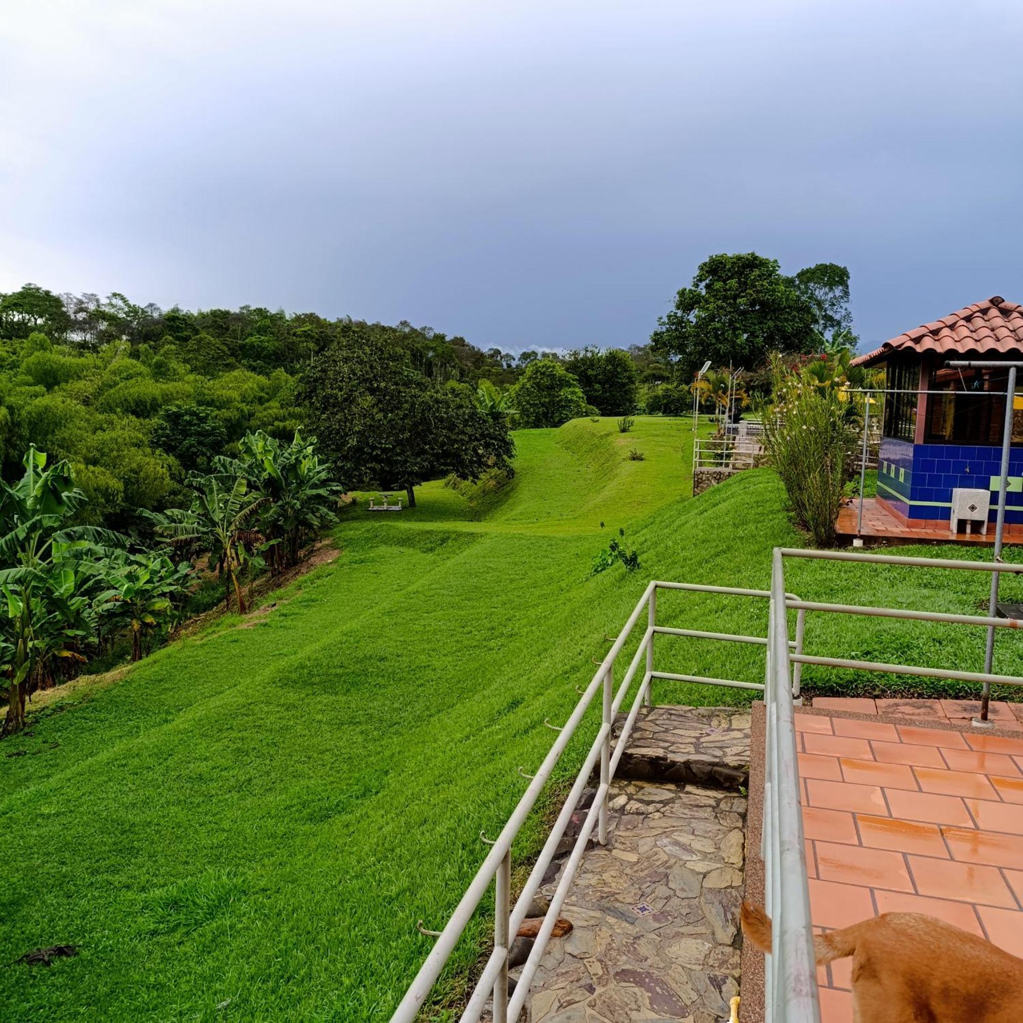 Hotel Campestre Los Mangos Quimbaya Kültér fotó